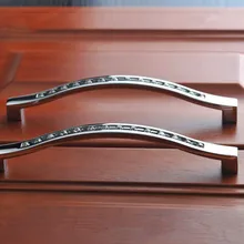 Хрустальные Ручки кухонного шкафа цинковые ручки из сплава|drawer