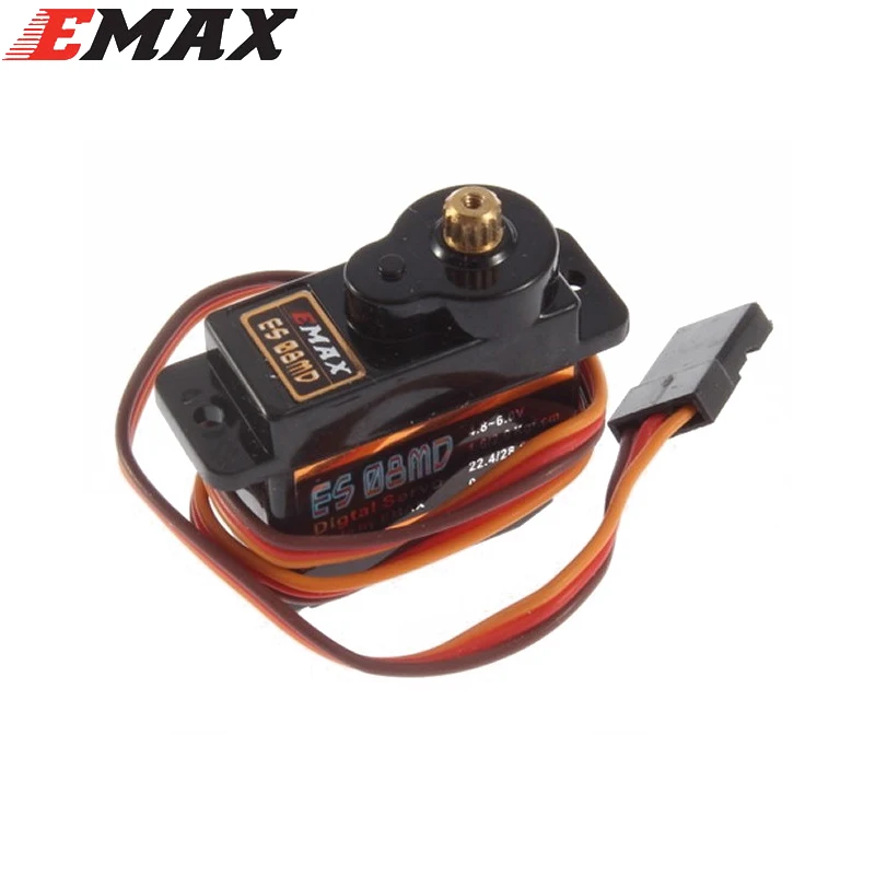 EMAX ES08MD II металлическая Шестерня цифровой сервопривод sg90 ES08A ES08MA MG90S TREX 450|trex 450|emax