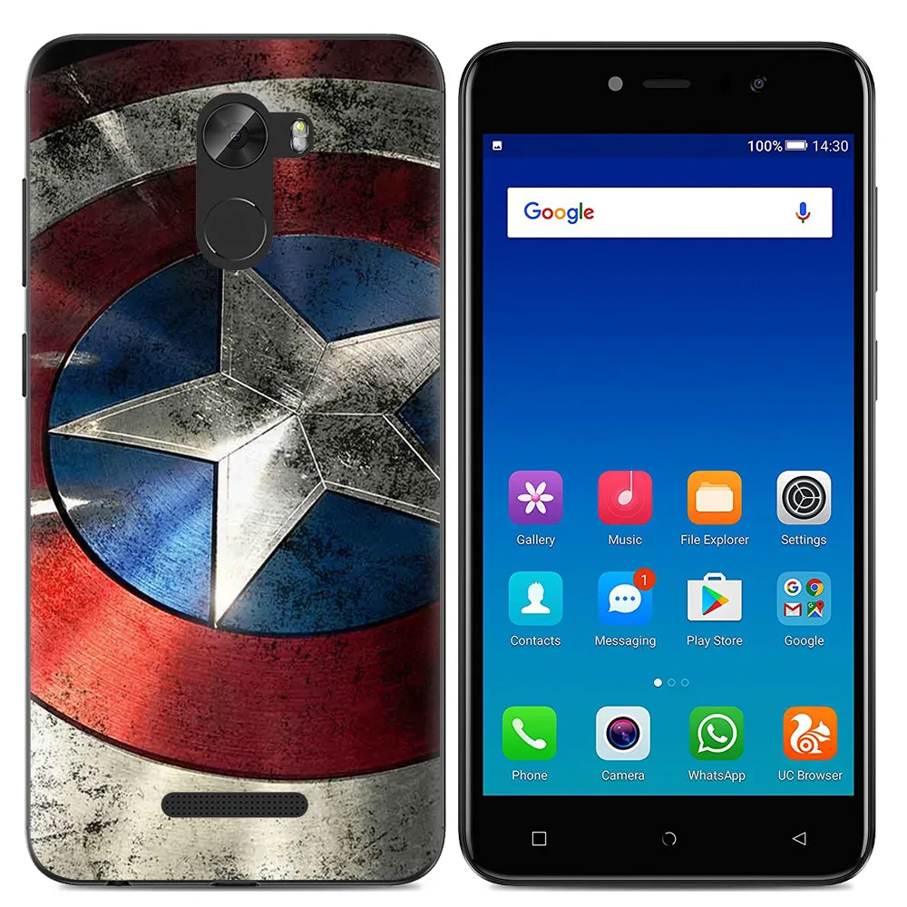 13 Чехол для телефона Gionee A1 Lite, 5,3 дюймов, милый мультяшный высококачественный мягкий чехол из ТПУ с рисунком, силиконовый чехол - Цвет: 13