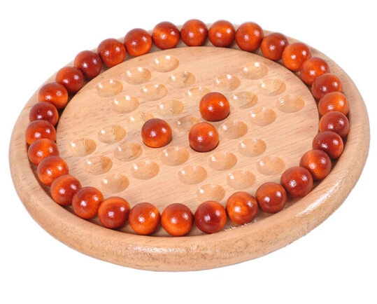 Классический чудесный пазл Peg солитер благородный головоломка для мозга