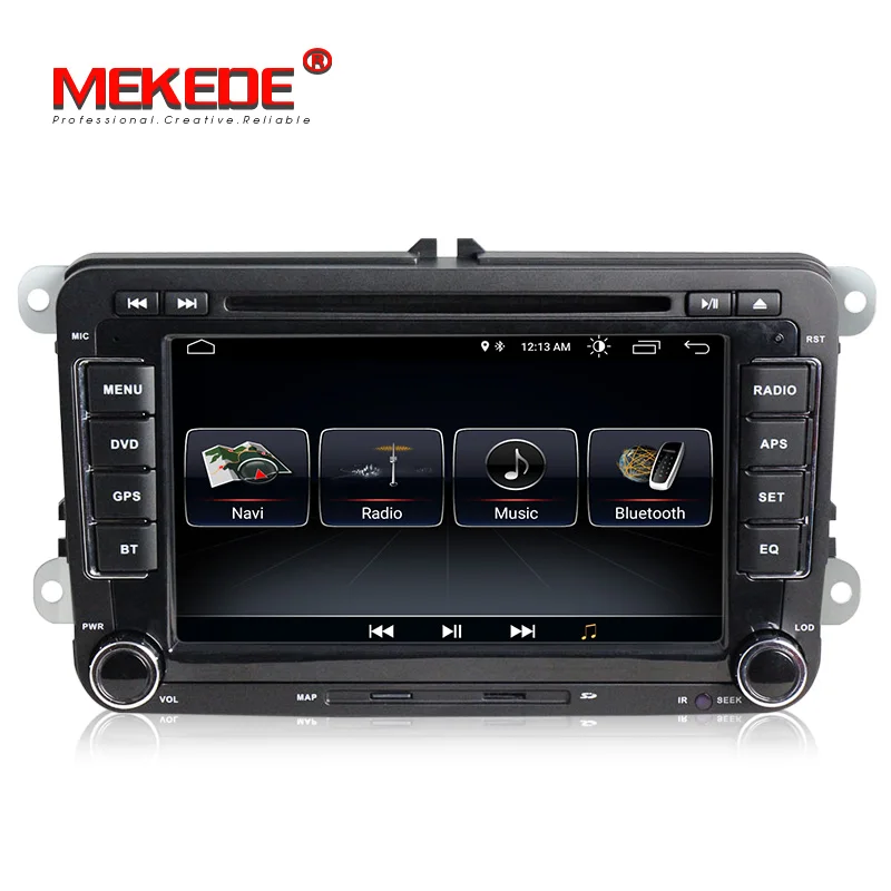 Android8.1 7 дюймов 2din автомобильный gps dvd-плеер для Skoda Octavia/Fabia/Rapid/Yeti/Superb/VW/Seat navi мультимедийное радио