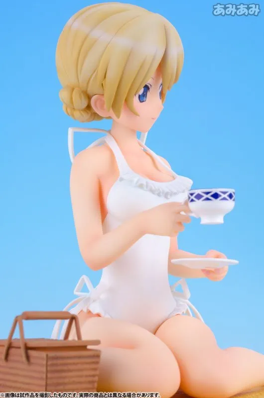 Anime Girls und Panzer Darjeeling Wave Beach Queens sexy Action Figure PVC Collection Model toys for christmas gift | Игрушки и хобби