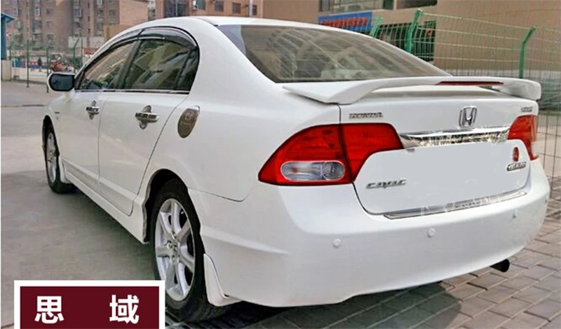 Высокое качество Спойлер для Honda Civic 2006 2011 крыло спойлеров абсолютно новый ABS со