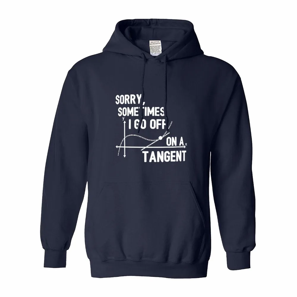 Леопардовый hoodiefunny Математика подарки иногда я уходят на касательной Geek