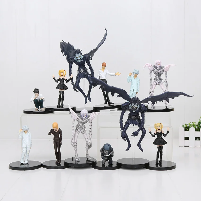 Аниме мультфильм Death Note L Killer Ryuuku Rem Misa Amane ПВХ фигурки героев игрушки 6 шт./лот|figure