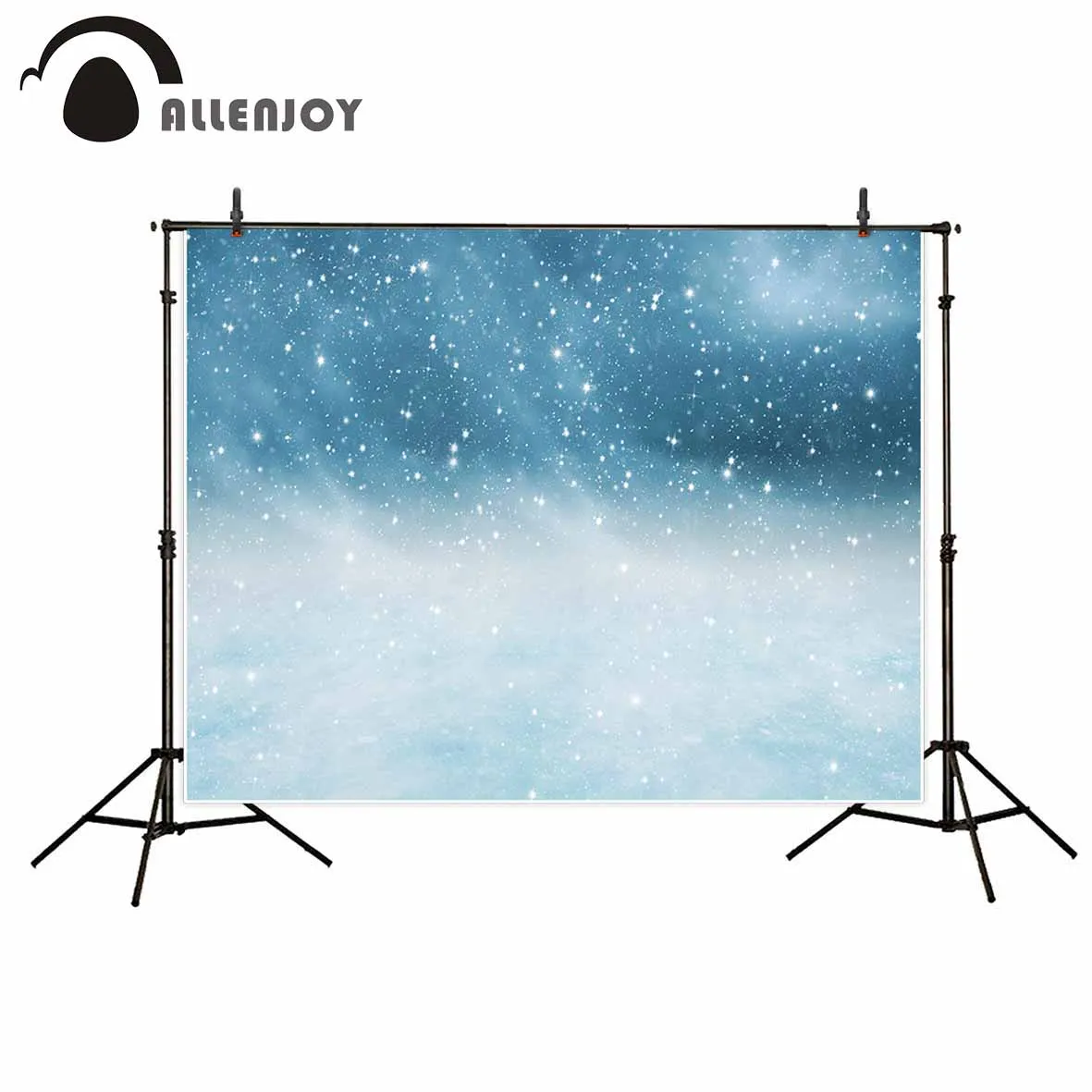 Allenjoy рождественские декорации зимний Снежный фон для фотосъемки Декорации
