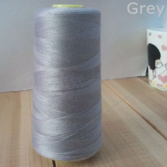 Прочная швейная нить из полиэстера для одежды 3000 ярдов рубашки/платья/юбки 40s/2