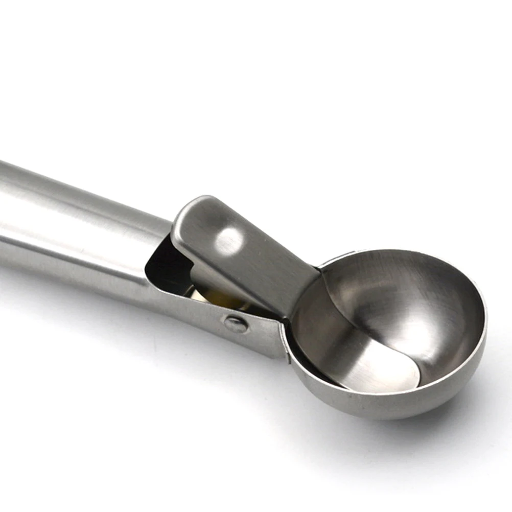 Новый ковш для мороженого из нержавеющей стали с легким спуском замороженный