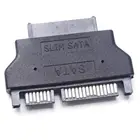 Адаптер SATA серии ATA 7 + 15 22pin штекер-тонкий 7 + 6 13pin гнездовой адаптер для настольного ноутбука HDD