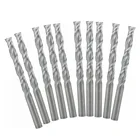 Спиральный резак с двумя канавками 3,175x22 мм, 10 шт.