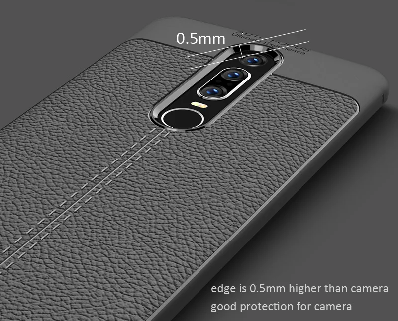 Матовый Мягкий силиконовый чехол из ТПУ для Huawei Mate RS кожаный с текстурой