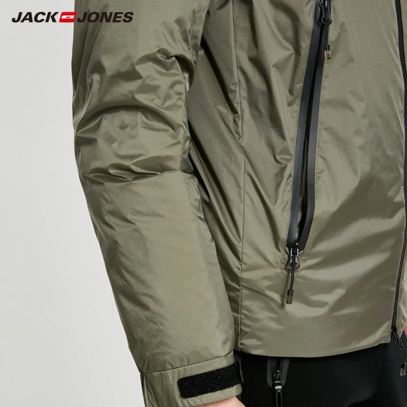 JackJones мужской пуховик с капюшоном парка пальто верхняя одежда мужская