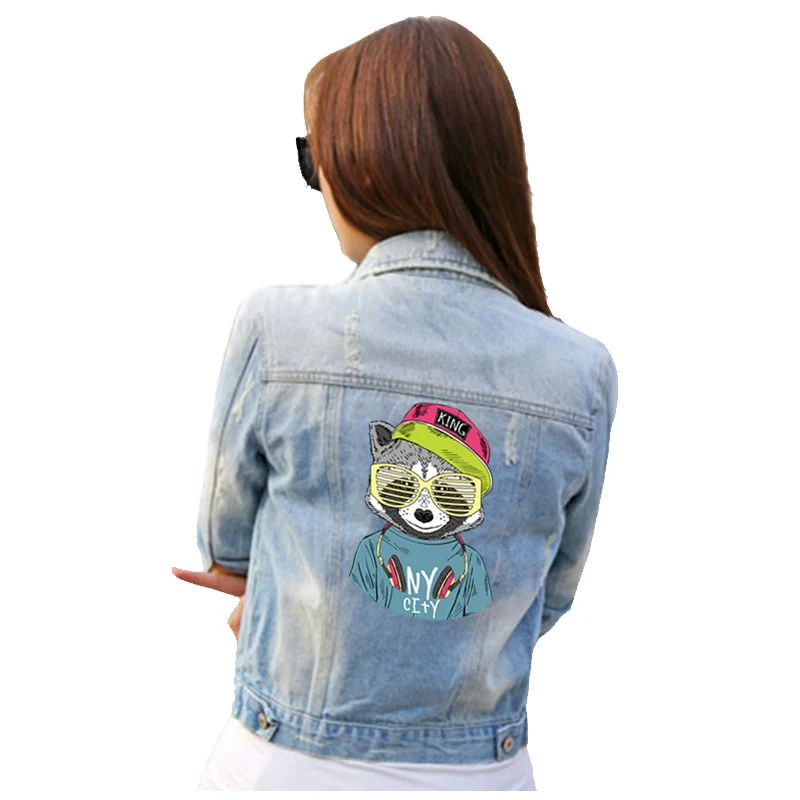 Футболка для мальчиков с мехом енота моющаяся футболка A Level Ropa Diy Decoration новинка