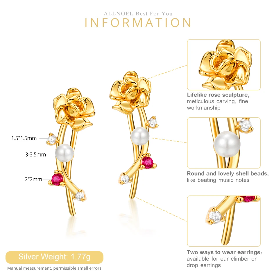 ALLNOEL розовые турмалиновые серьги ювелирные изделия с бриллиантами и жемчугом для
