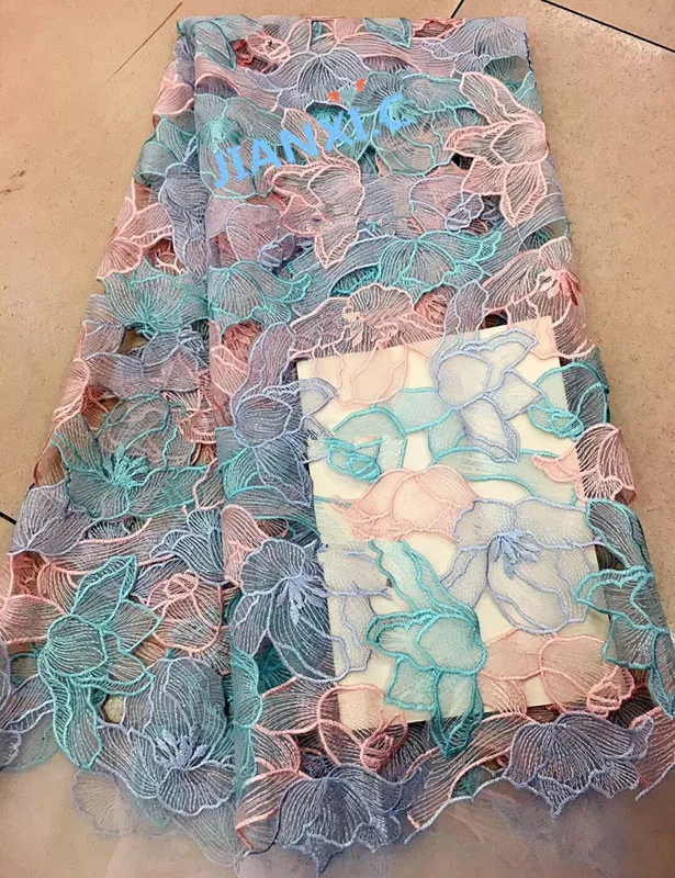 Модная Цветочная нигерийская кружевная ткань для свадебного платья|nigerian lace|nigerian