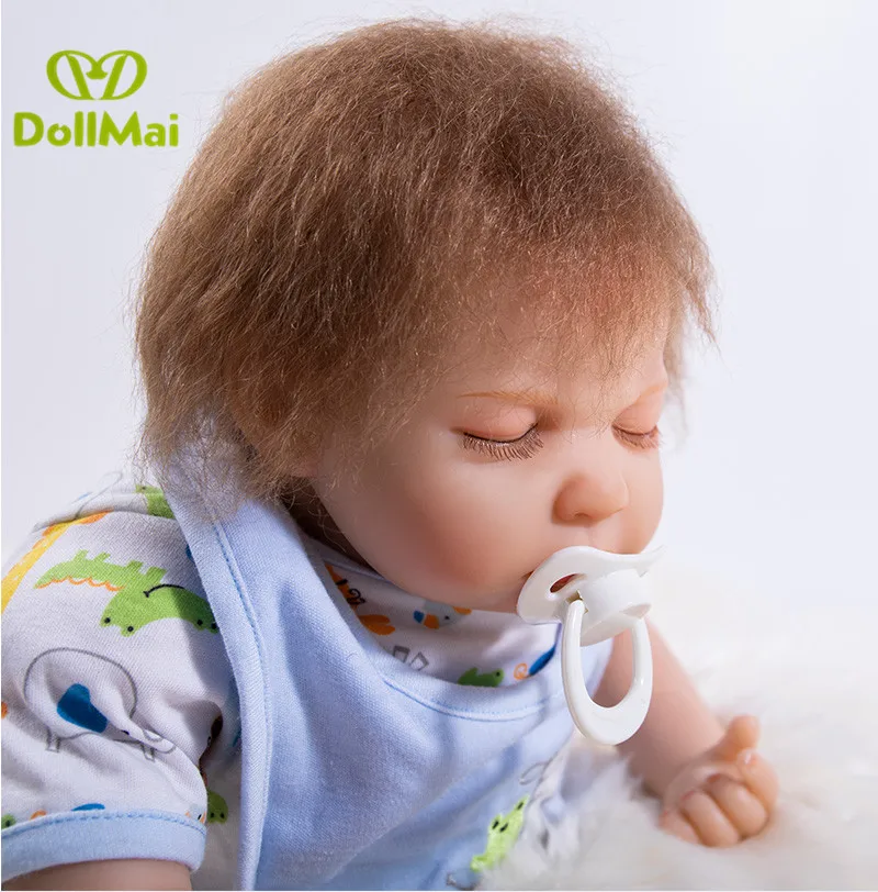 53 см силиконовая кукла reborn baby boy игрушка как настоящая 22 дюйма мягкая для