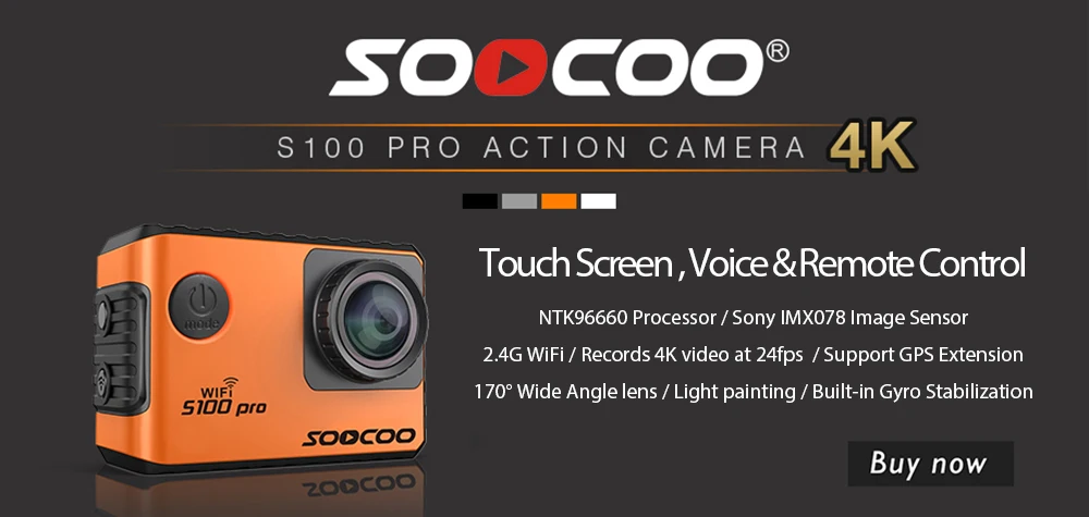 SOOCOO аксессуары Расширенный микрофон с держателем клип для S200 S300 4K wifi спортивные экшн-камеры