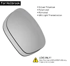 Поляризованные солнцезащитные очки SmartVLT, Сменные линзы для Oakley Holbrook-серебристый титан