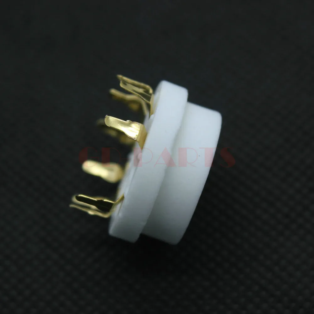 GD PARTS позолоченная 9pin B9A керамическая трубка основание клапана для 12AX7 ECC83 6DJ8 5670 6922