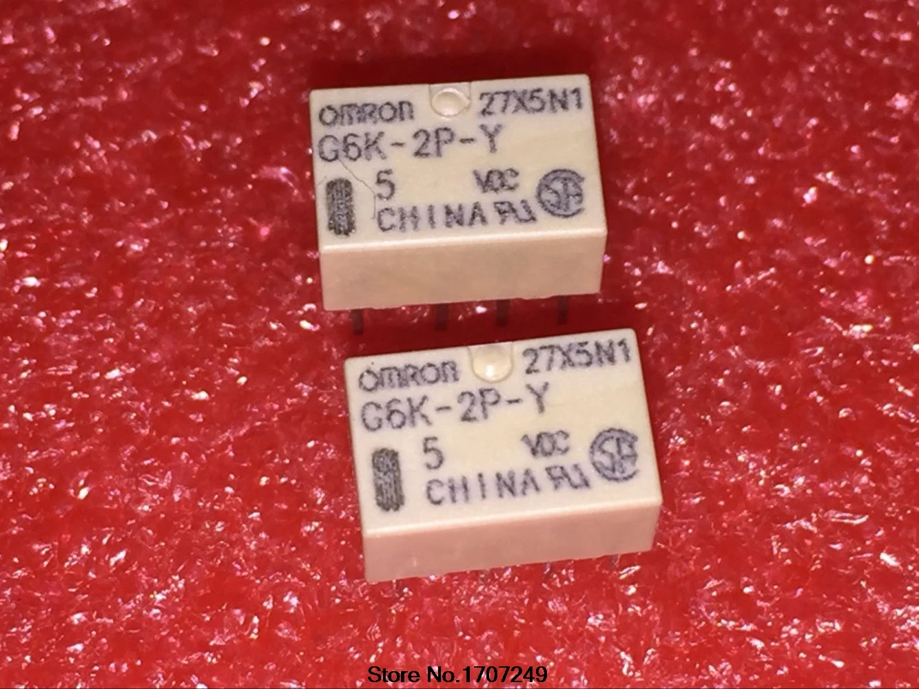 

Free Shipping 10pcs/lot new original Omron relay G6K-2P-Y-5VDC G6K-2P-Y-5V G6K-2P-Y-DC5V G6K-2P-Y 5VDC 1A 8Pin