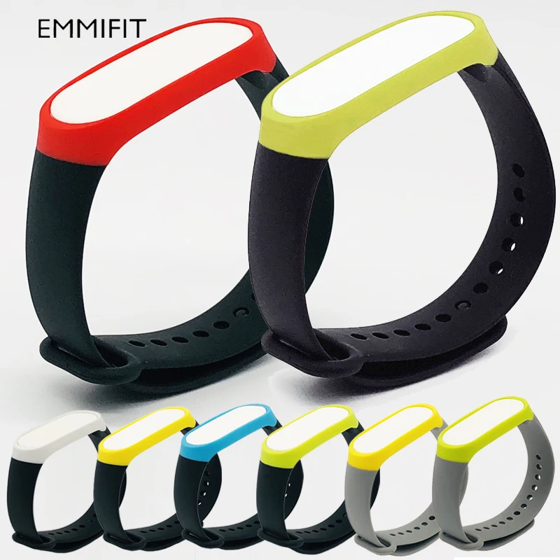 Ремешок для часов Mi Band 3 спортивный силиконовый браслет Аксессуары браслета band