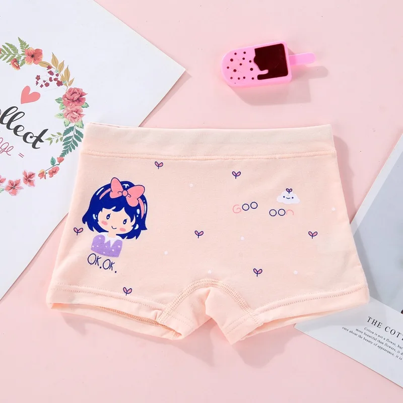 Нижнее белье для маленьких девочек 10 шт./лот детские трусики с принтом принтов