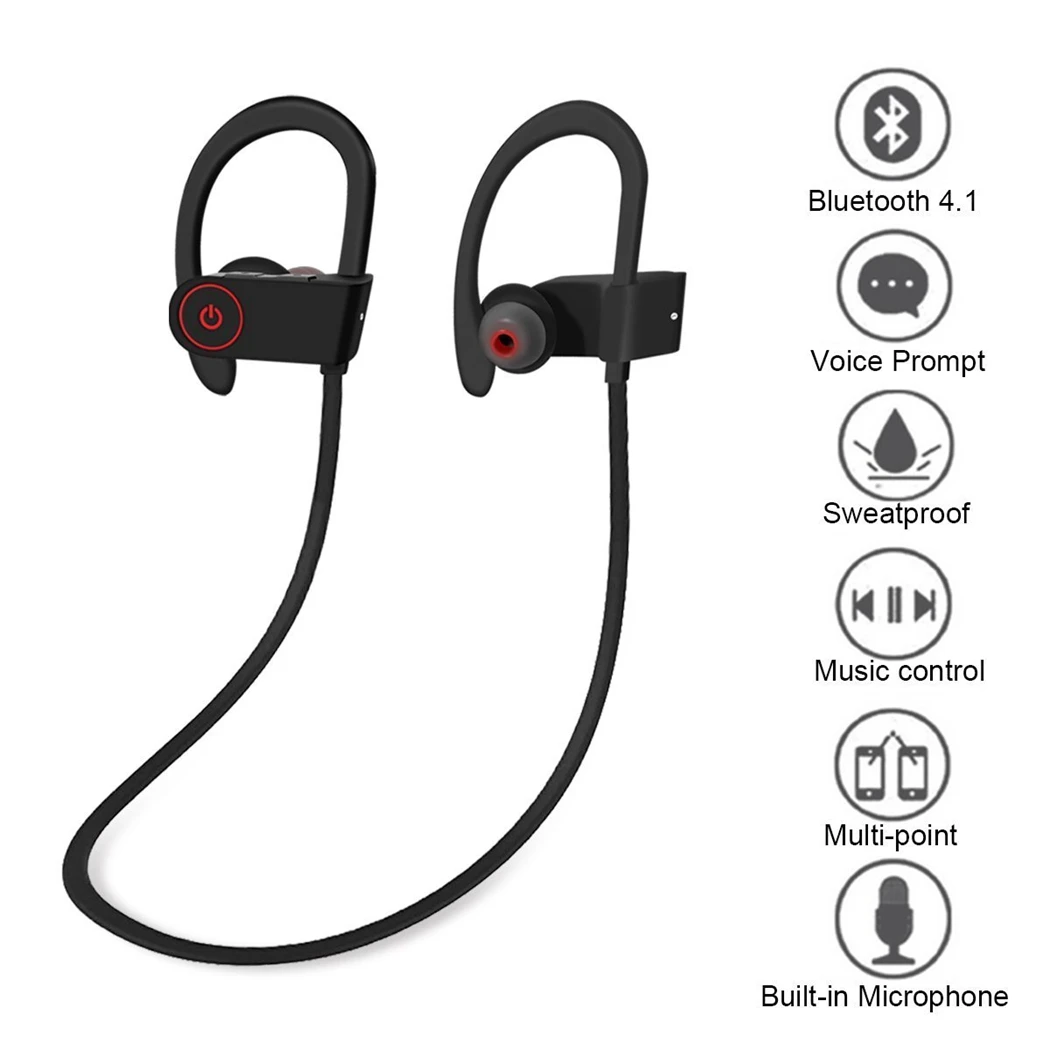 Super Bass Bluetooth наушники Беспроводной Спорт гарнитура Водонепроницаемый бас с