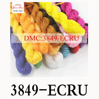 Golden Panno DIY DMC 819-892 вышивка нитью нитки 10 шт./лот 1,2 м Набор для вышивки крестом наборы для вышивки крестом 11,12