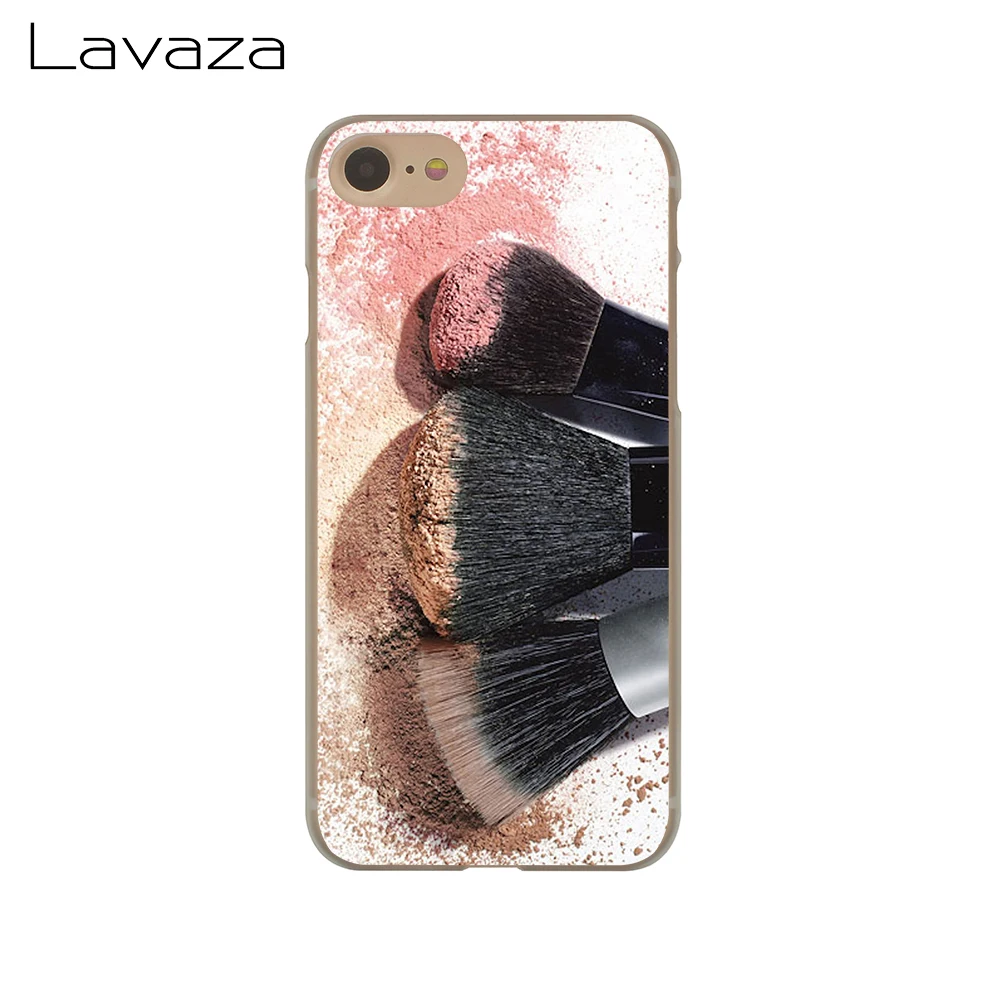Lavaza Красивая Девичья Кисть для макияжа чехол телефона Apple iPhone 4 4S 5C 5S SE 6 6S 7 8 Plus 10 X Xr