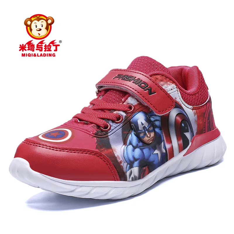 Детская обувь Капитан Америка детские кроссовки для мальчиков chaussure enfant garcon sepatu