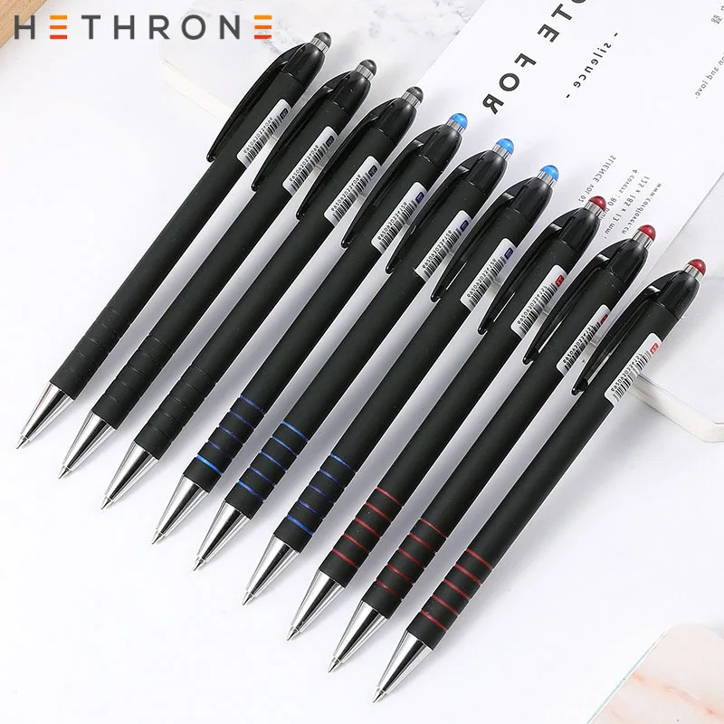 Hethrone 3 шт Высокое качество шариковые ручки для офисных принадлежностей 0,7 мм черная Шариковая ручка для школы каллиграфия канцелярские принадлежности