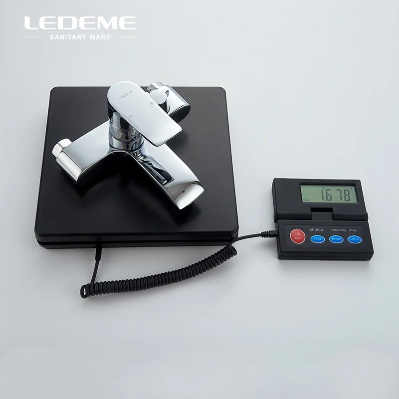 LEDEME смеситель для ванны набор душа латунный душ тела с низким давлением насадка