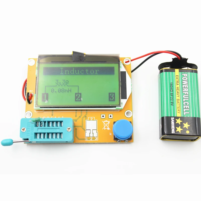 Digital ESR Meter Mega328 Transistor Tester Diode Triode Capacitance MOS/PNP/NPN /LCR TESTER METER | Инструменты