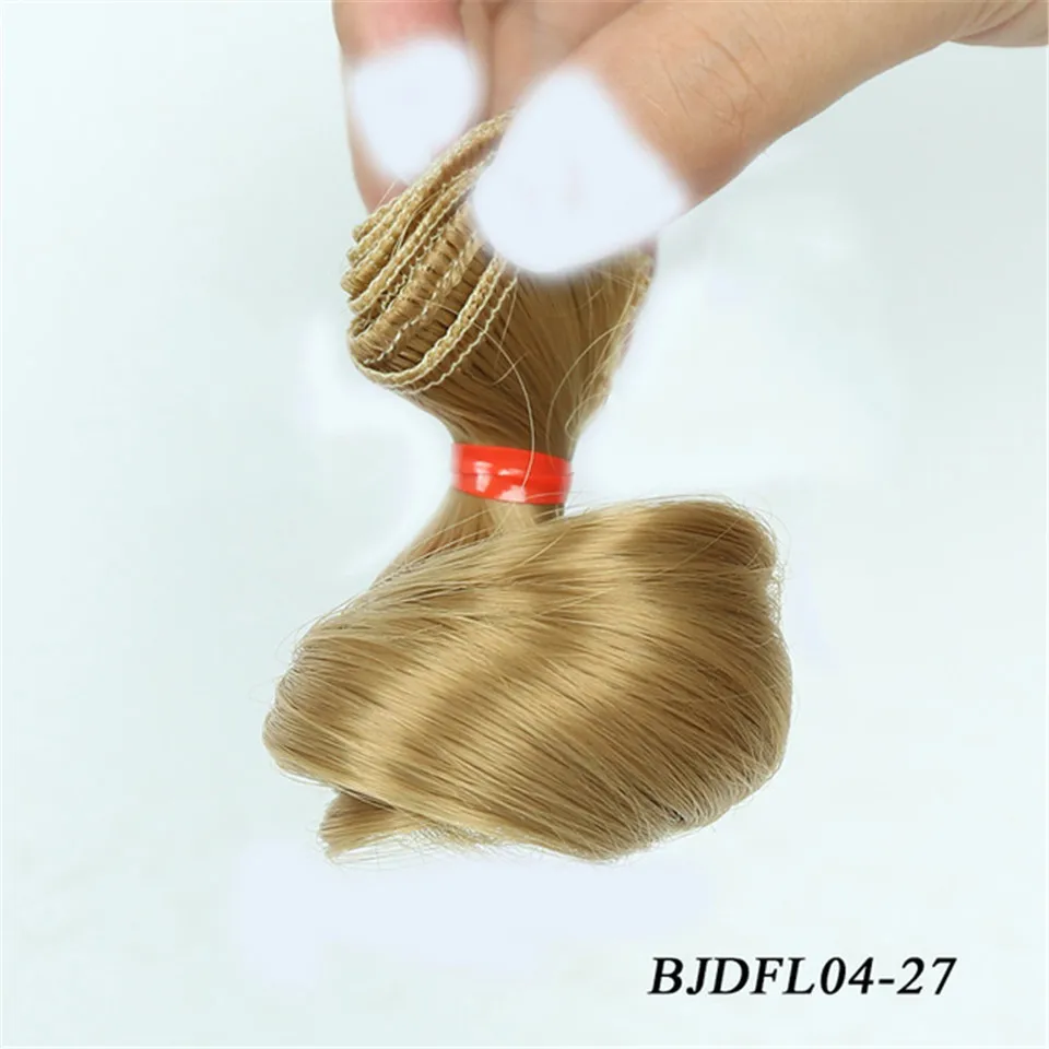Шарнирная кукла Cataleya с DIY высокотемпературным кудрявым париком 15*100 см и 30*100