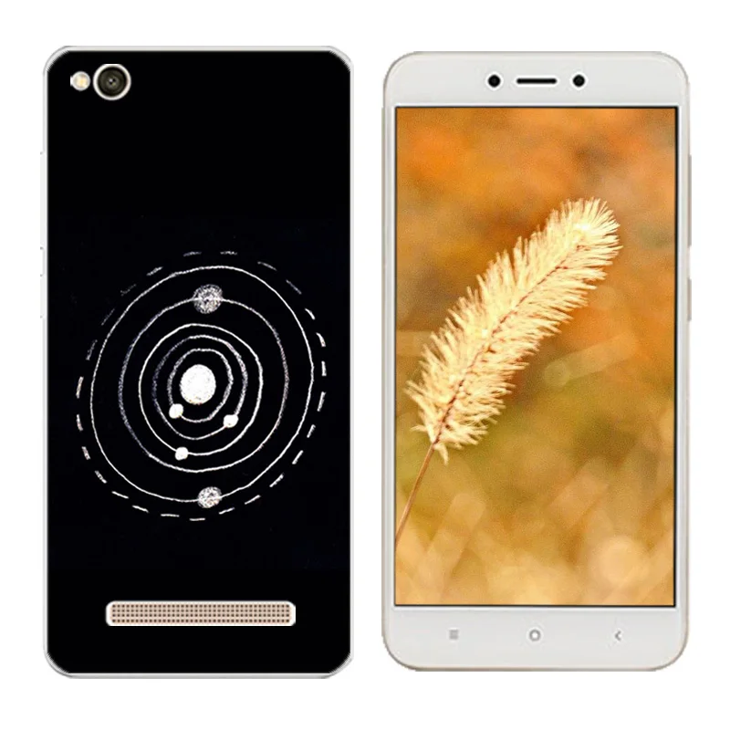 Cases for Xiaomi Redmi 4A BIG GUN Printing 5.0&quot Soft Case 4a Cover Silicone 4 A Redmi4a Bags |