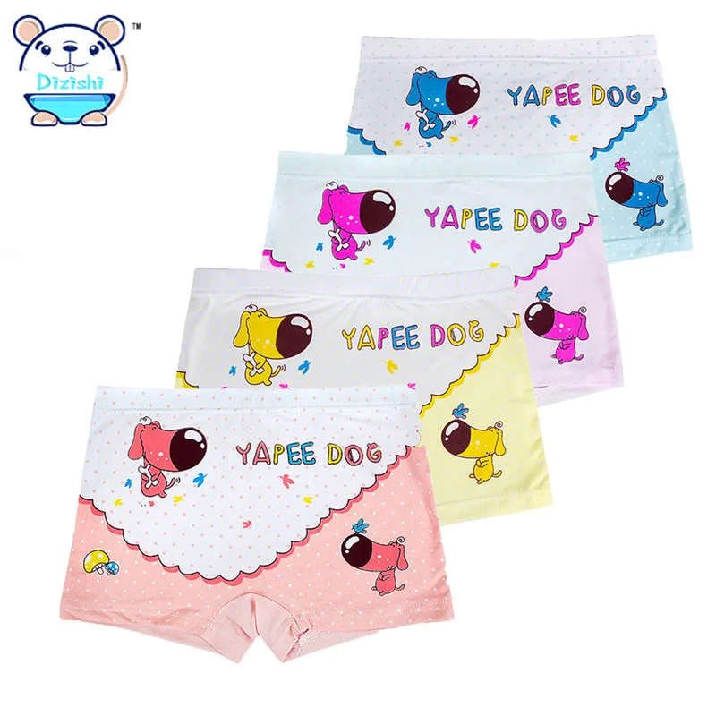 Дети Нижнее Бельё для девочек Трусики женщин Обувь короткие 2017 Hipster дети