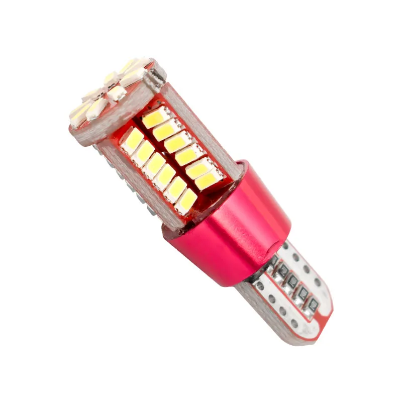 T10 светодиодный 168 192 2825 w5w супер яркий 57 SMD 3014 Светодиодный 57smd CANBUS без ошибок авто