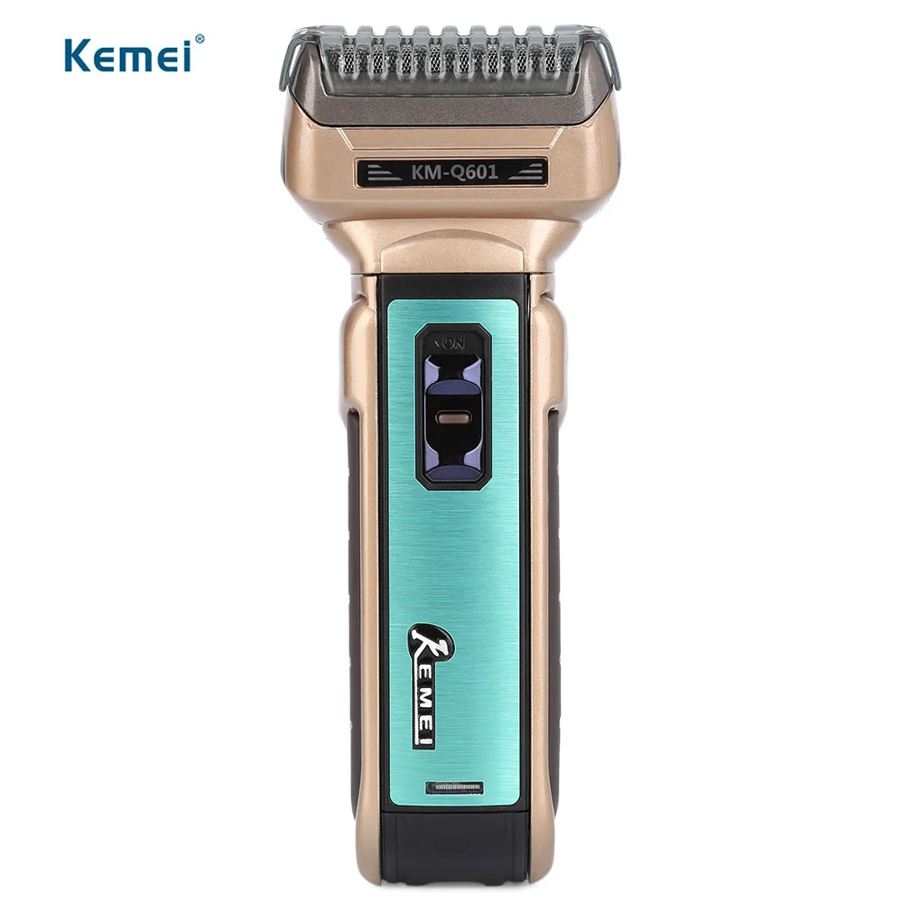Горячей Kemei KM Q601 Портативный электробритва ЕС Plug с волосами резак Twin Лезвия