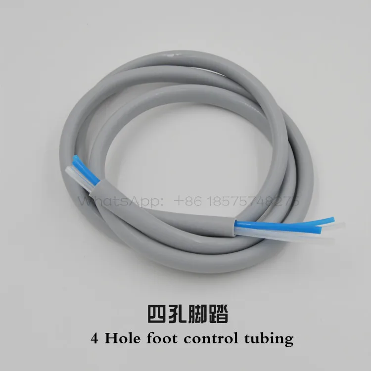 

2pc dental strong/ weak suction pipe handpiece tube sryinge tubing foot control tube for Dental unit spare parts