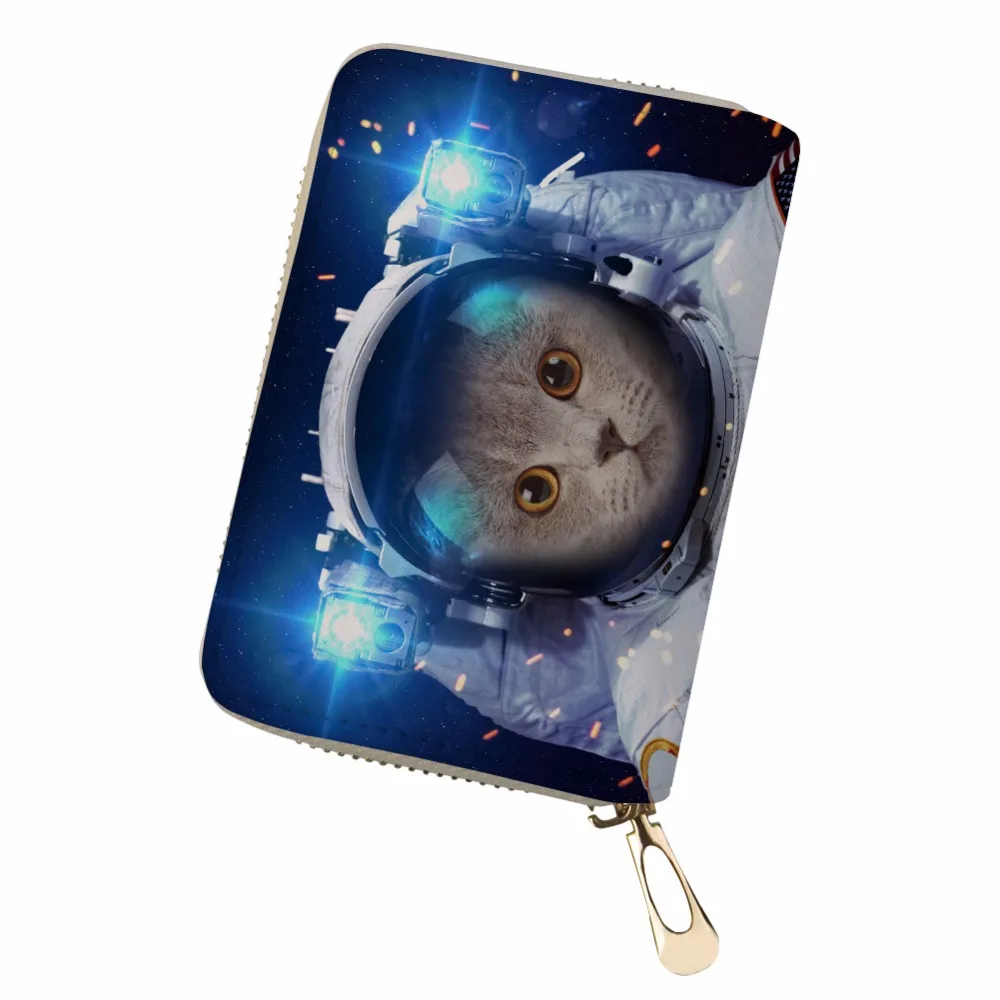 Бесшумный дизайн тонкий кошелек Pochette Surprise двойная открытая визитная карточка