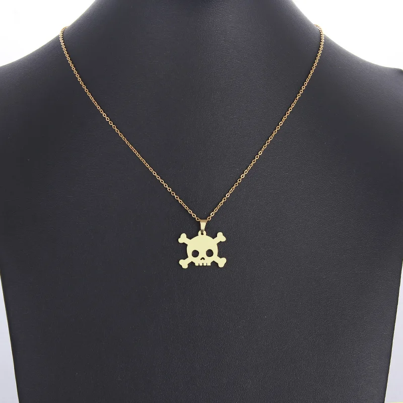 Ожерелье DOTIFI из нержавеющей стали для женщин и мужчин ожерелье с подвеской в виде