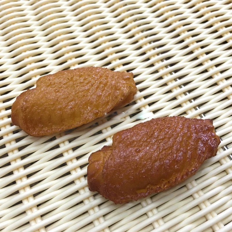 Simulation cooked food Fake Meat Model Ornaments Photography Props PVC Chicken wings ribs shrimp ribs Decorative Home Crafts Toy