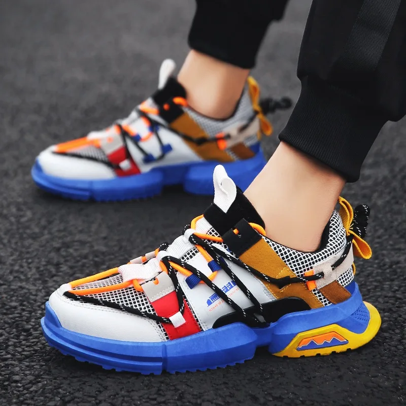 Мужские кроссовки новинка 2019 брендовая мужская повседневная обувь для скачек