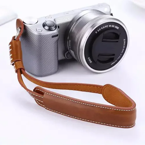 Кожаный ремешок для камеры с ручным захватом на запястье Sony a6500 a6300 a6000 a5100 a5000 NEX5T