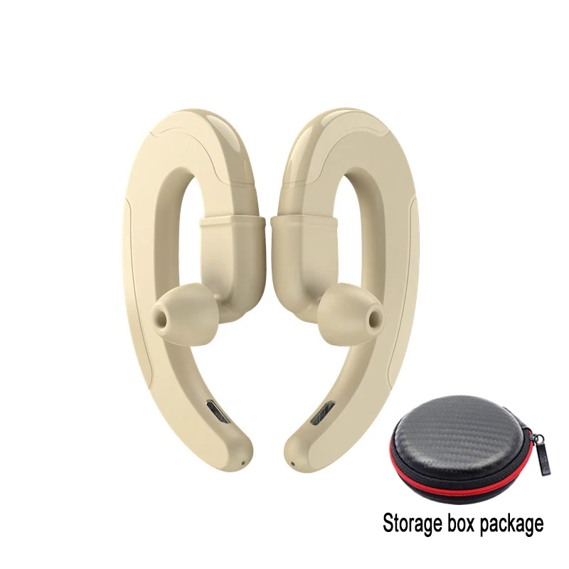 storage box package Наушники с костной проводимостью, Bluetooth наушники, настоящие беспроводные наушники TWS, bluetooth-гарнитура с микрофоном, беспроводные наушники - Цвет: storage box package