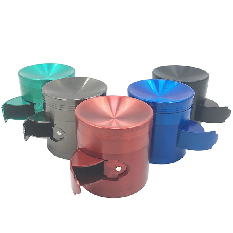 Горячая Металлическая Ванильная травяная шлифовальная машина 4 слойная сигарета