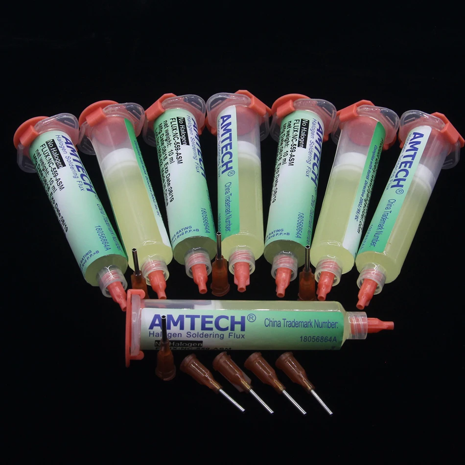 AMTECH NC-559-ASM флюс без очистки низкодымовая паяльная станция BGA обычно используется 559 флюс