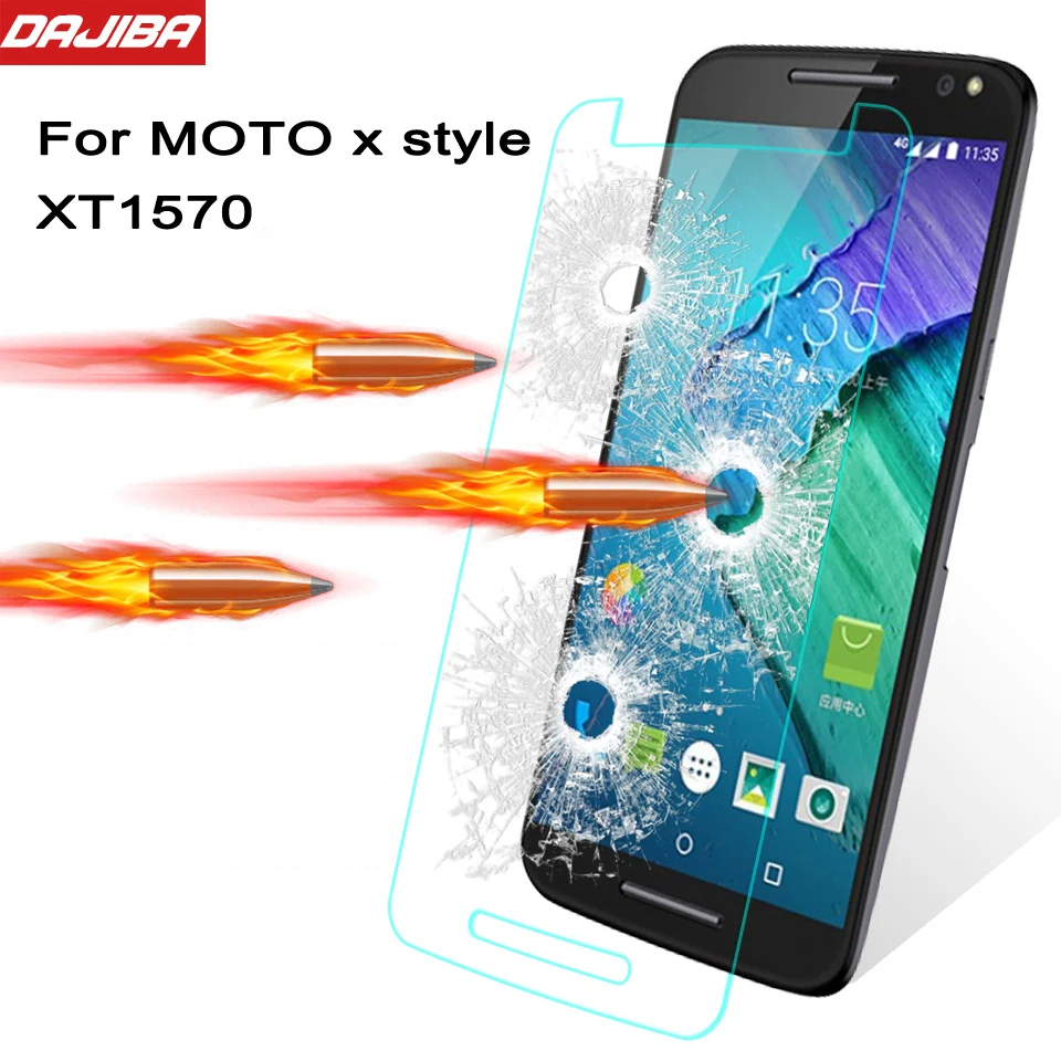 2.5D 9H Премиум Закаленное стекло для Motorola MOTO X Style XT1570 Защитная пленка | Мобильные