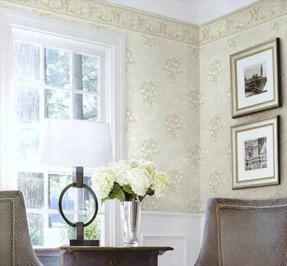 American rural environmental protection non-woven wallpaper 3d wall panels modern cellophane roll | Обустройство дома