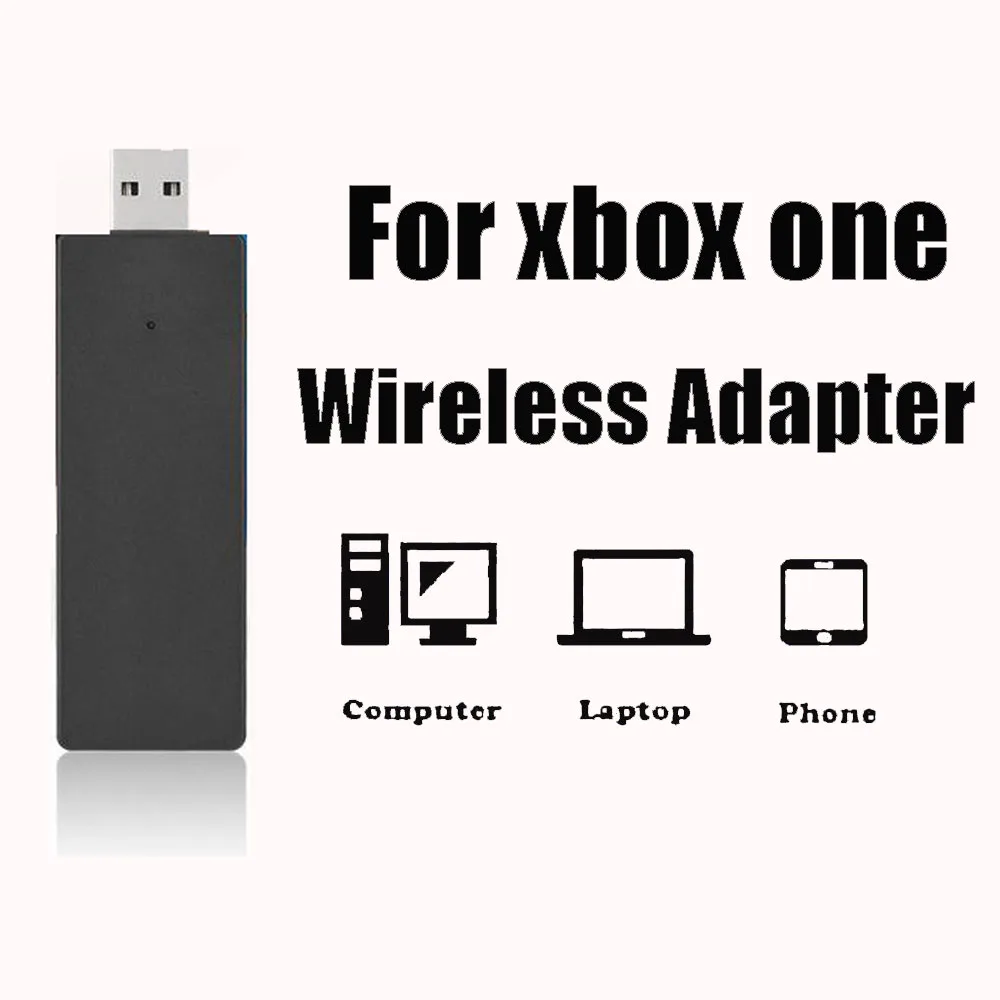 Беспроводной USB адаптер для ПК приемник геймпада Microsoft XBOX ONE адаптеры Windows 7/8/10